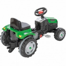 WOOPIE Pedal Tractor Farmer GoTrac Tractor Silent Wheels