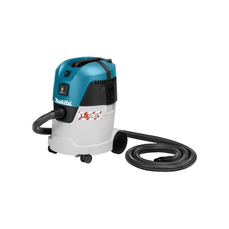 Makita VC2512L hoover Black, Blue, Metallic 25 L 1000 W