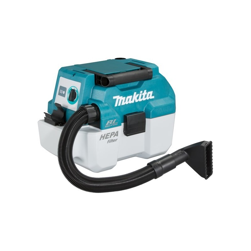 Makita DVC750LZX1 dust extractor Blue, White 7.5 L 55 W