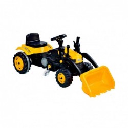 WOOPIE pedaalitraktor Farmer MaxTrac Classic koppbuldooser