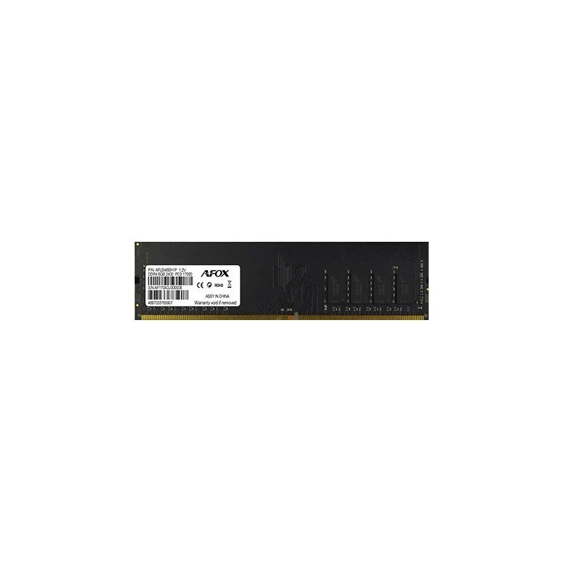 AFOX DDR4 8G 2400 UDIMM memory module 8 GB 1 x 8 GB 2400 MHz