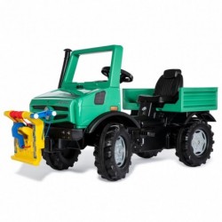 Rolly Toys Truck Pedal Car Unimog Mercedes-Benz Winch
