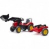 FALK Red Supercharger Pedal Tractor with Trailer for 3 Years
