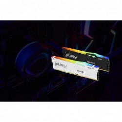 Kingston Technology FURY Beast 64GB 6000MT/s DDR5 CL40 DIMM (Kit of 2) RGB XMP