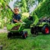 Трактор FALK CLAAS AVEC Green на педалях с прицепом от 3 лет