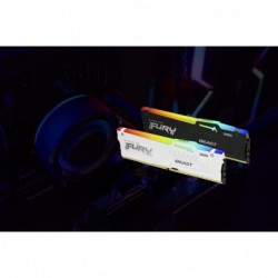 Kingston Technology FURY Beast 16GB 6800MT/s DDR5 CL34 DIMM White RGB XMP