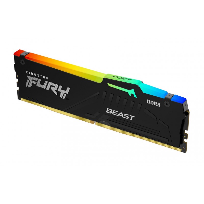 Kingston Technology FURY Beast 8GB 6000MT/s DDR5 CL40 DIMM RGB