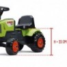 FALK Tractor Baby Claas Axos 310 Green koos haagisega alates 1 a