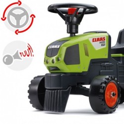 FALK Трактор Baby Claas Axos 310 Зеленый с прицепом с 1 года