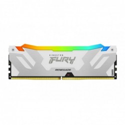 Kingston Technology FURY 32GB 6000MT/s DDR5 CL32 DIMM (Kit of 2) Renegade RGB White XMP