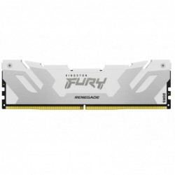 Kingston Technology FURY 32GB 6000MT/s DDR5 CL32 DIMM (Kit of 2) Renegade White XMP