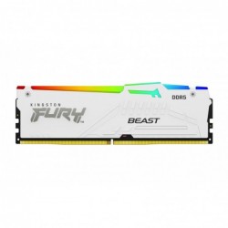 Kingston Technology FURY Beast 16GB 6000MT/s DDR5 CL36 DIMM White RGB EXPO