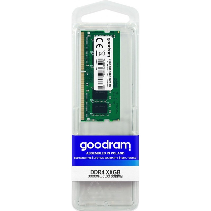 Goodram GR3200S464L22/16G memory module 16 GB 1 x 16 GB DDR4 3200 MHz