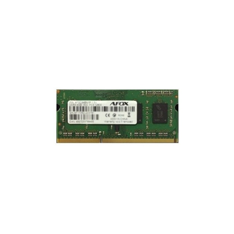 AFOX SO-DIMM DDR3 8GB memory module 1600 MHz LV 1,35V