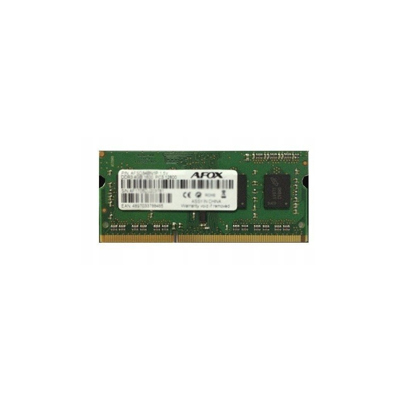 AFOX SO-DIMM DDR3 8GB memory module 1333 MHz