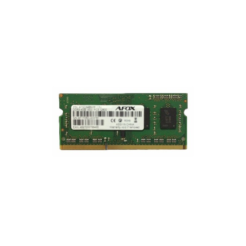 AFOX SO-DIMM DDR3 8GB memory module 1333 MHz LV 1,35V