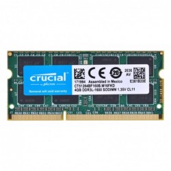 Crucial 4GB memory module...