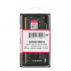 Kingston Technology KVR26S19S8/16 memory module 16 GB 1 x 16 GB DDR4 2666 MHz