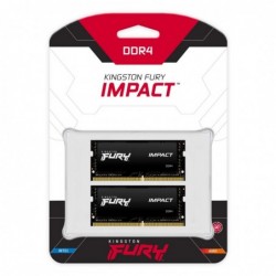 Kingston Technology FURY 64GB 3200MT/s DDR4 CL20 SODIMM (Kit of 2) Impact