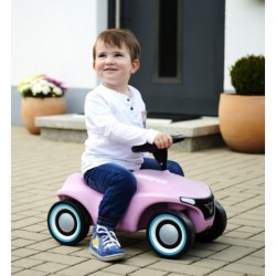 BIG Pink Hedgehog Pusher Bobby Car Neo Pink For Children