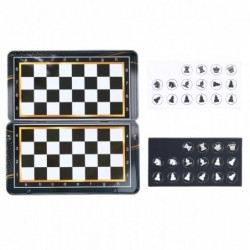 WOOPIE Chess Checkers Magnetic 2in1 Travel Pocket Game