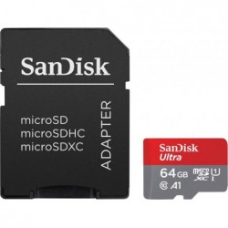 MEMORY MICRO SDXC 64GB UHS-I/W/A SDSQUAB-064G-GN6MT SANDISK