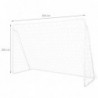 NT 8830  GOAL WITH NET STEEL FRAME 3M NILS