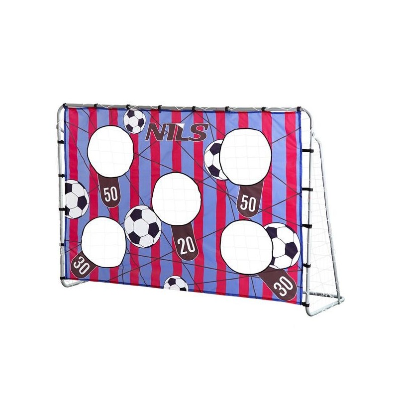 NT7788 2in1 SOCCER GOAL WITH NET AND TARGET PANEL NILS