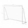 NT7788 2in1 SOCCER GOAL WITH NET AND TARGET PANEL NILS