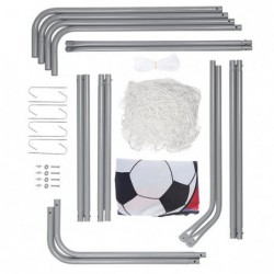 NT7788 2in1 SOCCER GOAL WITH NET AND TARGET PANEL NILS