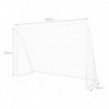 BR240P 2in1 SOCCER GOAL WITH NET AND TARGET PANEL NILS 