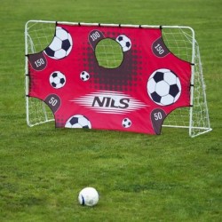 BR240P 2in1 SOCCER GOAL WITH NET AND TARGET PANEL NILS 