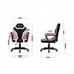 Gaming chair for children Huzaro Ranger 1.0 Pink Mesh