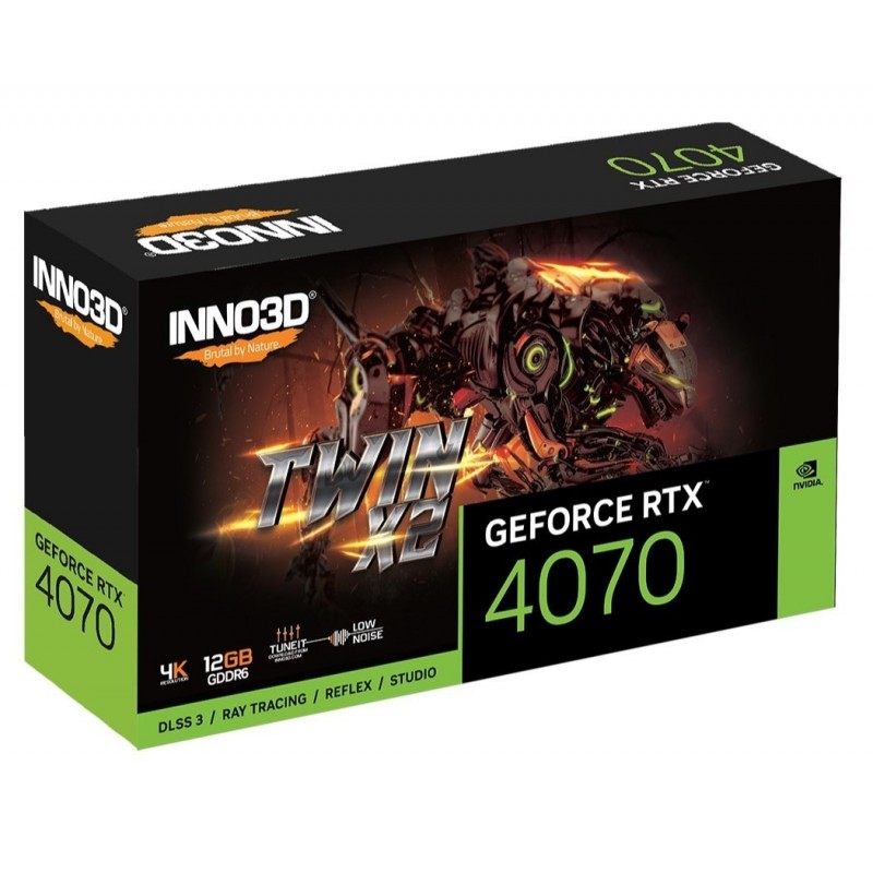 Karta graf. INNO3D RTX 4070 Twin X2  12GB