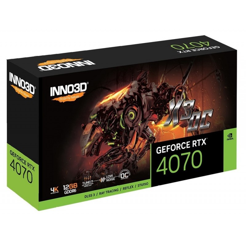 Karta graf. INNO3D RTX 4070 X3 OC 12 GB