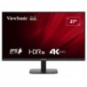 LCD Monitor VIEWSONIC VA2708-4K-HD 27" Panel IPS 3840x2160 16:9 60 Hz Matte 4 ms Tilt Colour Black VA2708-4K-HD