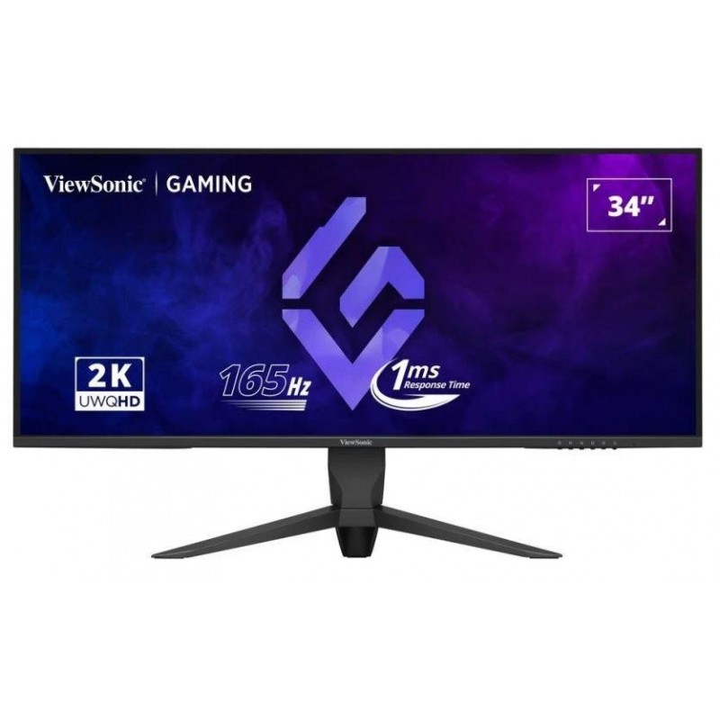 LCD Monitor VIEWSONIC 34" Gaming/21 : 9 Panel VA 3440x1440 21:9 165 Hz Matte 1 ms Swivel Height adjustable Tilt Colour