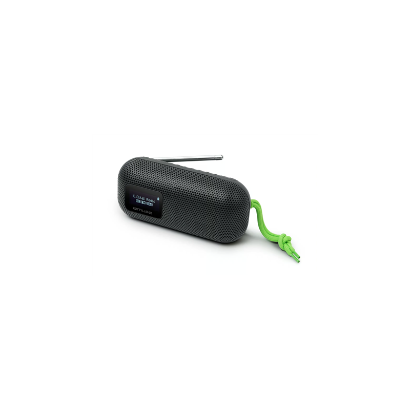 Muse Speaker With FM Radio M-750 FBT 10 W Waterproof Bluetooth Black Portable Wireless connection