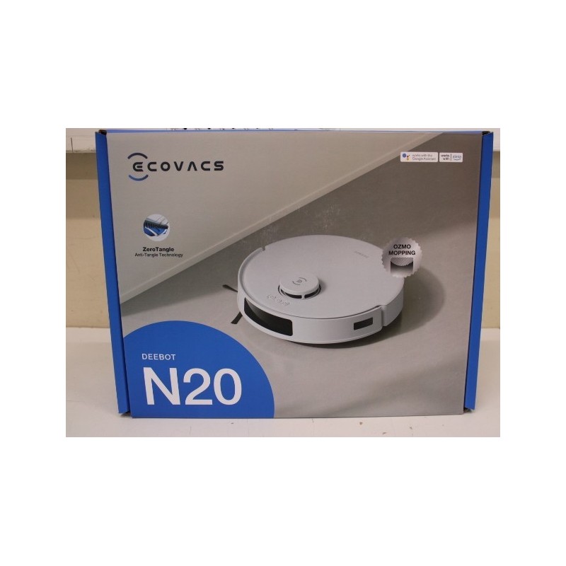 SALE OUT. Ecovacs DEEBOT N20 Floor Cleaning Robot with precise mapping and navigation technology (TrueMapping 2.0), OZMO