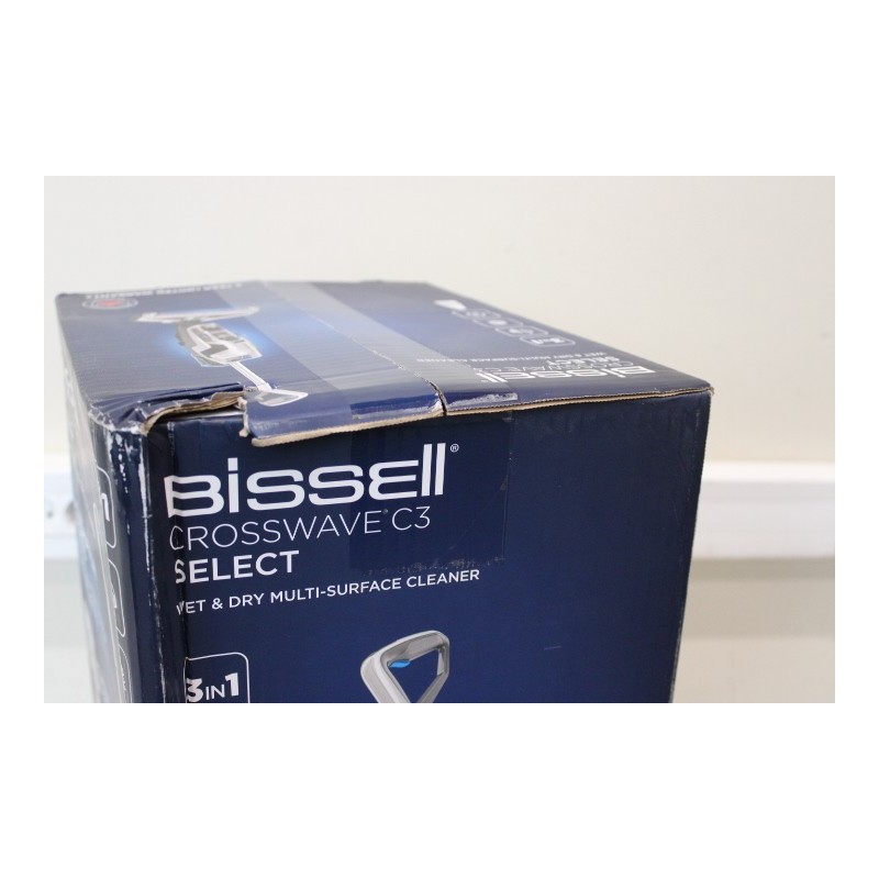 SALE OUT. Bissell CrossWave C3 Select Vacuum Cleaner, Handstick Bissell Warranty 22 month(s) DAMAGED PACKAGING