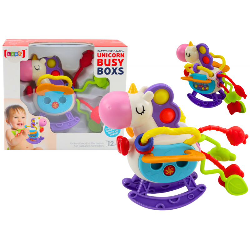 Sensory Toy Horse Rubber Rattle Elements