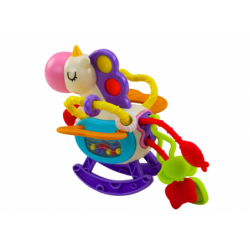 Sensory Toy Horse Rubber Rattle Elements