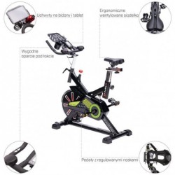 SW2102 LIME SPIN BIKE HMS 