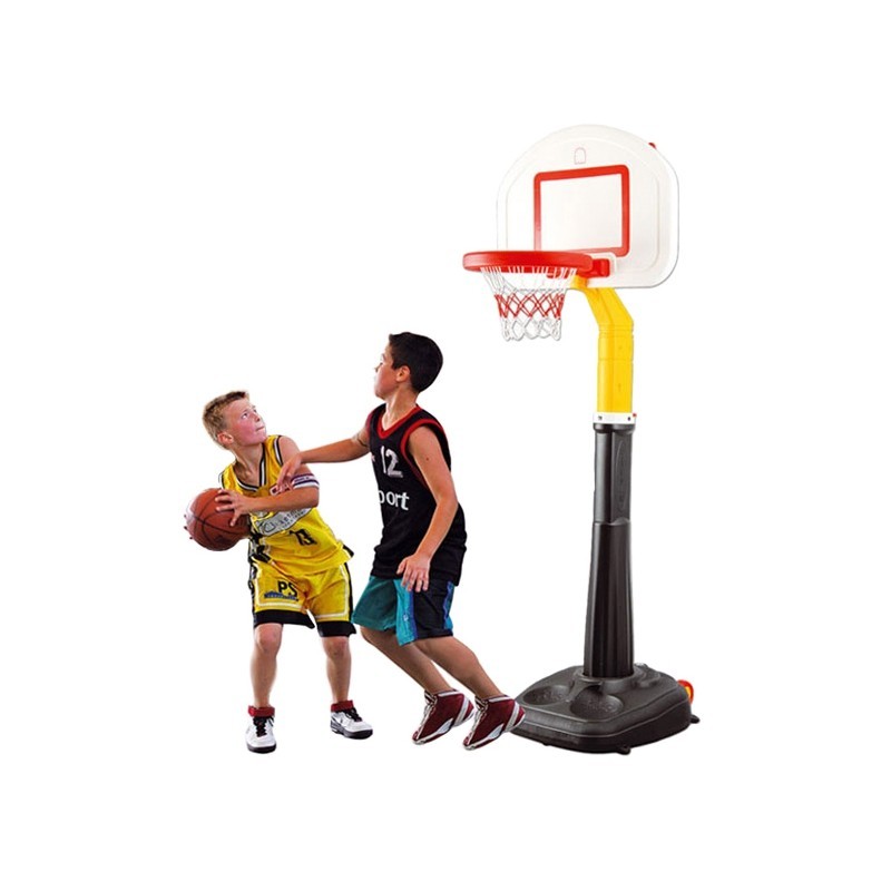 WOOPIE Big Basketball with 15 Levels 280 cm Adjustment for Real Ball