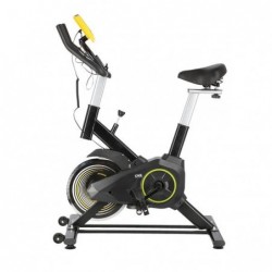 SW2501 YELLOW SPIN BIKE 7KG ONE FITNESS