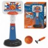 Баскетбольный набор WOOPIE Регулируемый 99–125 см + мяч + насос