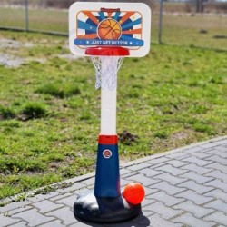 WOOPIE Basketball Set Adjustable 99 - 125 cm + Ball + Pump