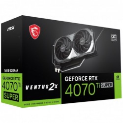 MSI VENTUS GeForce RTX 4070 Ti SUPER 16G 2X OC NVIDIA 16 GB GDDR6X