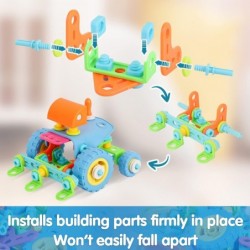 WOOPIE Vehicle Set Construction Bricks 6in1 STEM