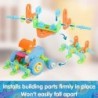WOOPIE Vehicle Set Construction Bricks 6in1 STEM